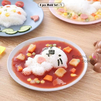 :4 pcs Mold Set : 1